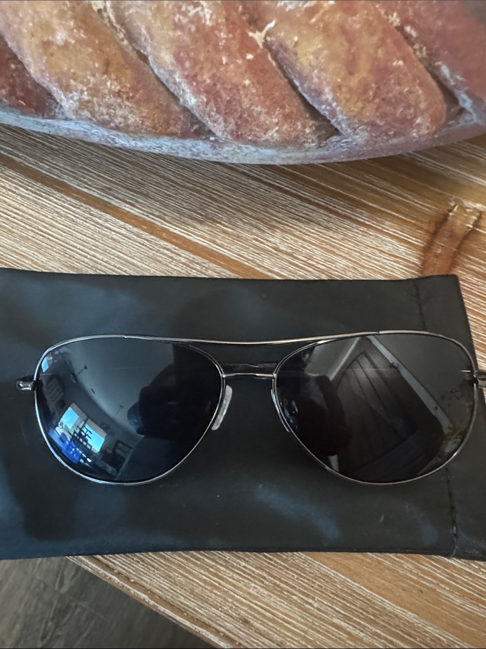 Classic Aviator Sunglasses in Dark